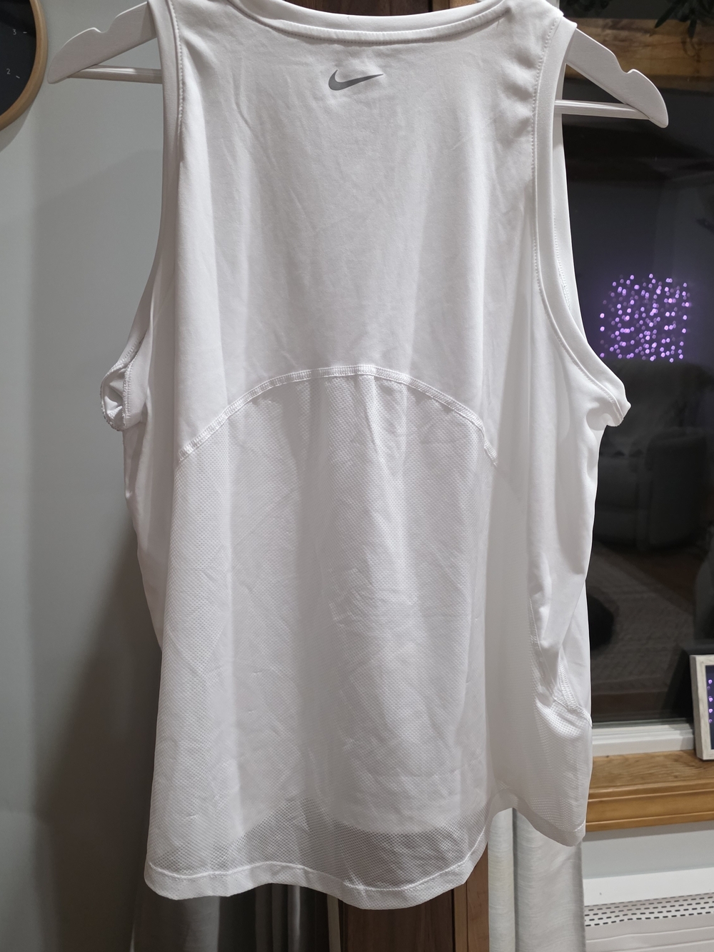 Nike White Performance Racerback Tank Top - Picture 4 of 4